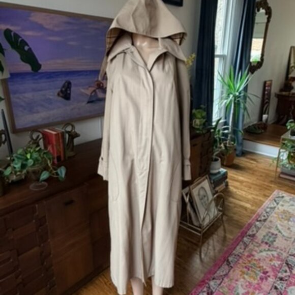 Vintage Misty Harbor Oversized Collar Trench Coat - Picture 5 of 5